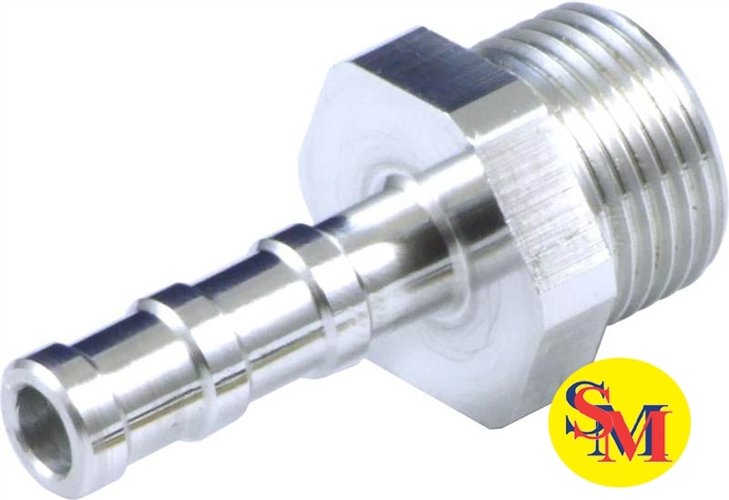 Einschraubadapter für Schlauchabgang - Innengewinde: 3/8 BSP  Schlauchabgang: 8mm - 25mm